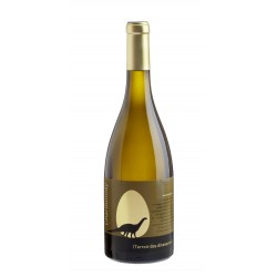 Bouteille Ampelosaurus, chardonnay fût de chêne Terroir des Dinosaures