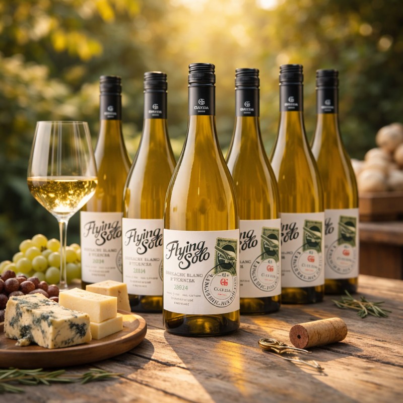 Flying Solo Grenache Blanc – Viognier -Domaine Gayda