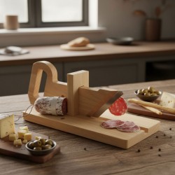 Lame inox avec vis de fixation - trancheuse charcuterie