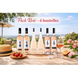 Pack 6 bouteilles de vin rose Anne de joyeuse, sieur d arques, Vendéole.