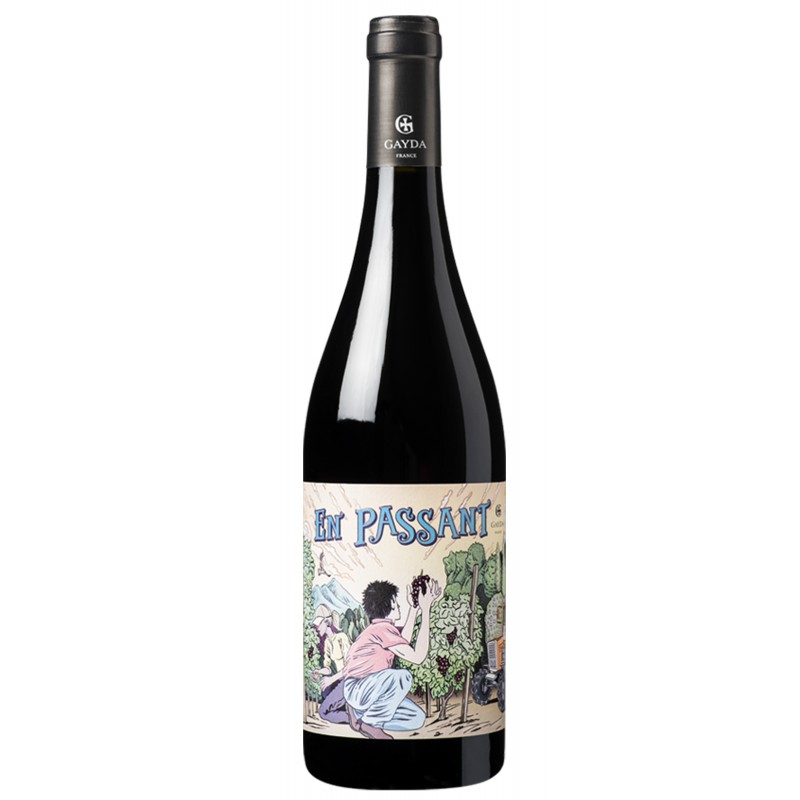 Domaine Gayda En passant rouge 2015 Vin Occitanie