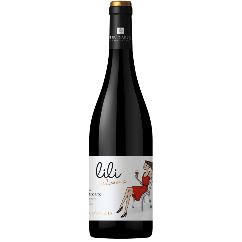LILI de Limoux vin rouge - Sieur d'Arques Vin Occitanie