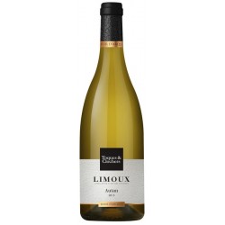 Bouteille de vin blanc Autan Toques & Clochers Chardonnay Fût de chêne  - Sieur d'Arques  vin Occitanie.