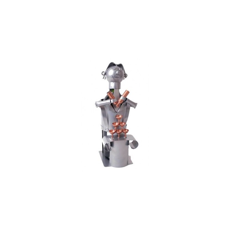 Porte bouteille métal Barman Vin Occitanie Porte bouteille métal Barman Vin Occitanie