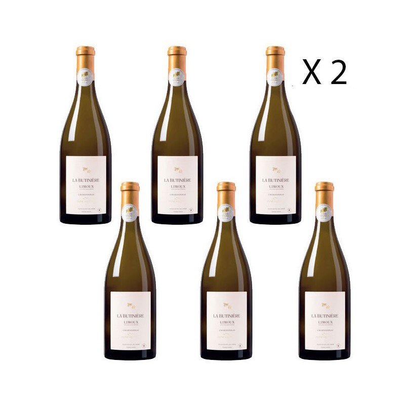 La butinière Anne de Joyeuse Vin blanc Vin Occitanie Lot de 12 bouteilles La butinière Anne de Joyeuse Vin blanc Vin Occitanie Lot de 12 bouteilles