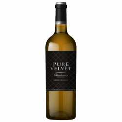 Bouteille de vin blanc Pure Velvet Chardonnay, Sieur d'Arques Vin Occitanie
