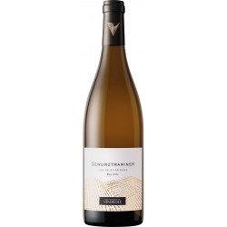 Bouteille de vin blanc Gewurztraminer vin blanc Vendéole - Vin Occitanie.