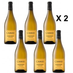 Camas chardonnay - Lot de 12 bouteilles - Promotion - Vin Occitanie
