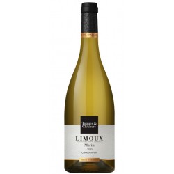 Bouteille de vin blanc Toques & Clochers Marin Chardonnay Fût de chêne Terroir  vin Occitanie