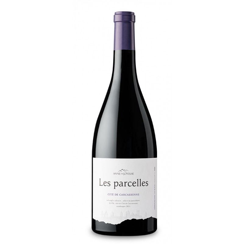 Bouteille de vin Les Parcelles Syrah Grenache vin Occitanie