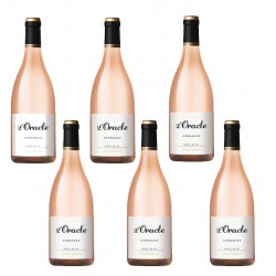 Bouteille de vin roseL'ORACLE CINSAULT - IGP PAYS D'OC