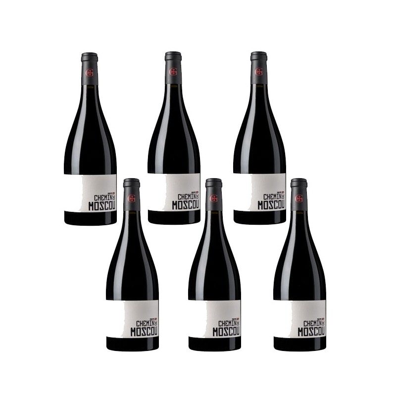 Bouteille de vin rouge Chemin de Moscou Domaine Gayda Bouteille de vin rouge Chemin de Moscou Domaine Gayda
