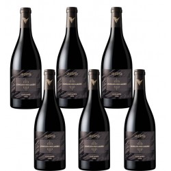 Six bouteilles de vin rouge Vendéole L'enclos des Lauzes Vin Occitanie