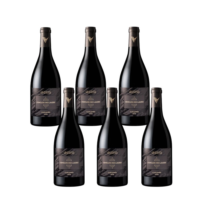 Bouteille de vin rouge Vendéole L'enclos des Lauzes Vin Occitanie Bouteille de vin rouge Vendéole L'enclos des Lauzes Vin Occitanie