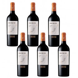 Carton de 6 bouteilles Cers Volant, vin rouge AOP Malepère Vendéole
