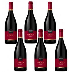 Six bouteilles de vin rouge OCCURSUS en fût de chêne Sieur d'Arques