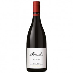 Bouteille de vin rouge L'ORACLE Merlot rouge Sieur d'Arques Vin Occitanie