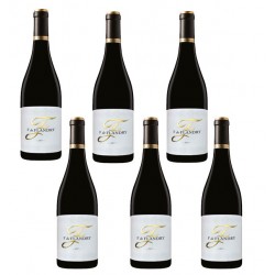 Bouteille de vin rouge F de Flandry vin rouge Sieur d'Arques