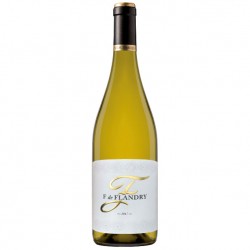 Bouteille de vin blanc fût de chêne Sieur d'Arques.