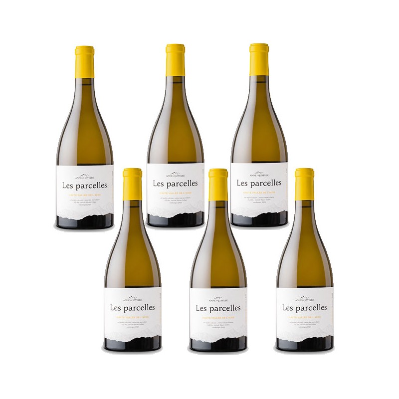 Bouteille de vin Les Parcelles Chardonnay - Anne de Joyeuse Bouteille de vin Les Parcelles Chardonnay - Anne de Joyeuse