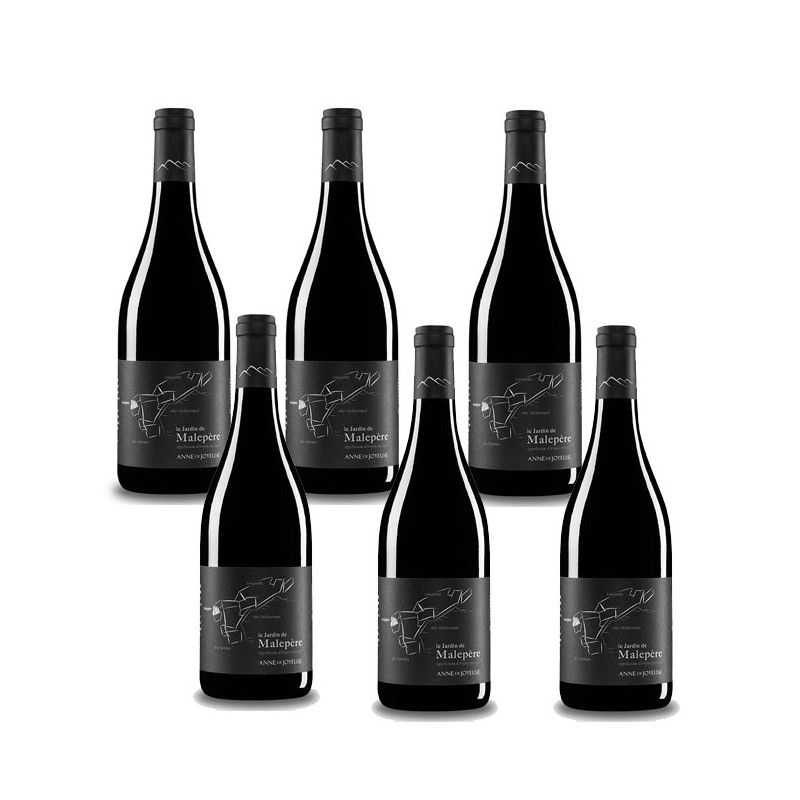 Bouteille de vin rouge le jardin de Malepère rouge - Anne de Joyeuse Bouteille de vin rouge le jardin de Malepère rouge - Anne de Joyeuse