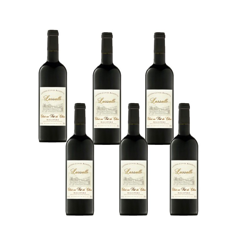 bouteille Lassalle vin rouge en fût de chêne Anne de joyeuse bouteille Lassalle vin rouge en fût de chêne Anne de joyeuse