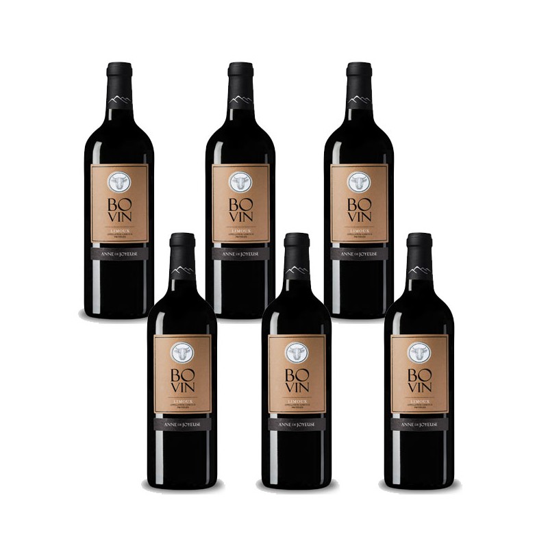 Bouteille de vin rouge BOVIN - AOP Limoux - Anne de Joyeuse Bouteille de vin rouge BOVIN - AOP Limoux - Anne de Joyeuse