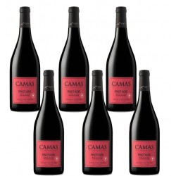 Bouteille camas vin rouge pinot noir anne de joyeuse