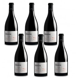 Six bouteilles Château de Brasse Rouge Anne de Joyeuse 75 cl