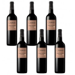 Six bouteilles cabernet sauvignon rouge Anne de joyeuse.