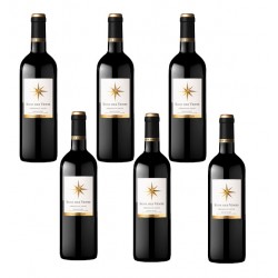 Bouteille rose des vents grenache noir rouge Sieur d'Arques