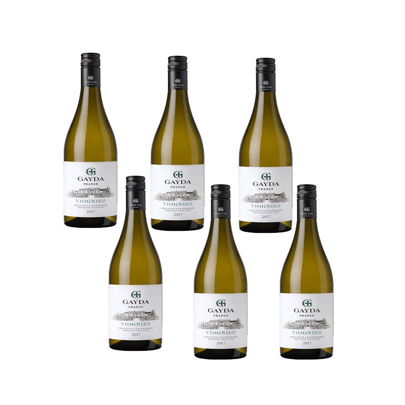bouteille de vin blanc viognier domaine gayda bouteille de vin blanc viognier domaine gayda