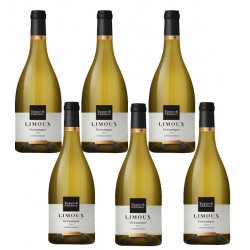 Coffret de 6 bouteilles Chardonnay Toques et Clochers Océanique AOC Limoux