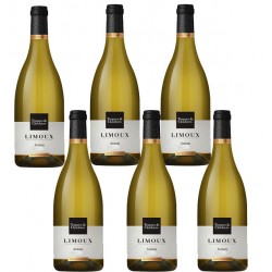 Six bouteilles chardonnay autan toques et clochers sieur d'arques