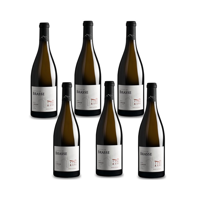 bouteille château de brasse chardonnay anne de joyeuse bouteille château de brasse chardonnay anne de joyeuse