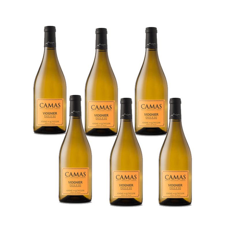 bouteille camas viognier anne de Joyeuse.