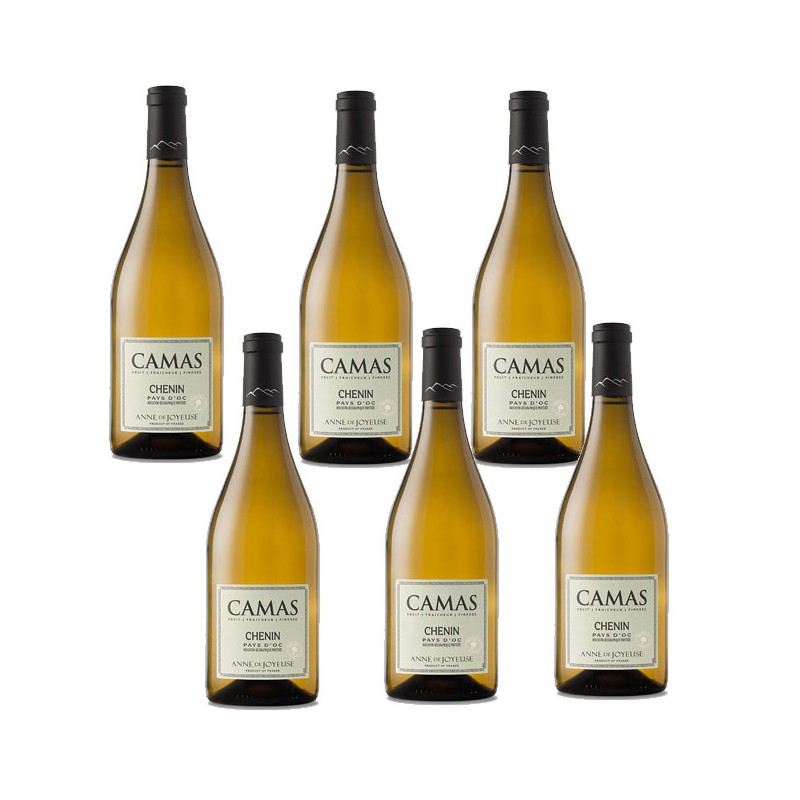 bouteille camas chenin blanc anne de Joyeuse
