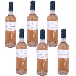 Bouteille de vin rosé Domaine Lassalle Rosé- Anne Joyeuse