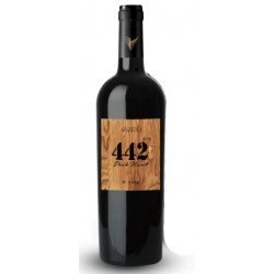 Étiquette 442 Pech Naut - cuvée premium AOP Malepère