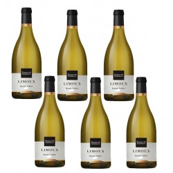 Six bouteilles de Chardonnay Toques et Clochers Haute Vallée, Sieur d'Arques, terroir argilo-calcaire