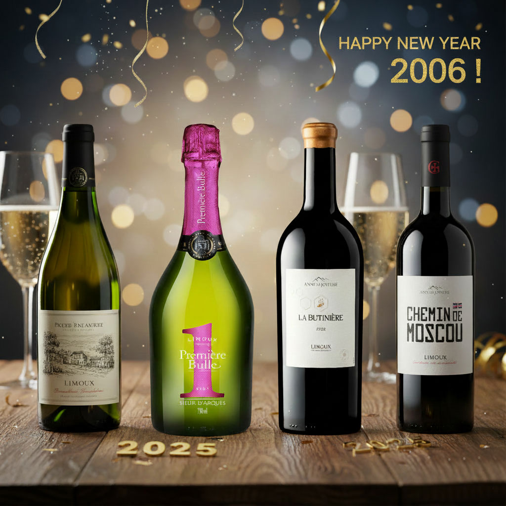 Vin Occitanie Chemin de moscou, lassalles, butinière, première bulle, Occurssus caves Anne de Joyeuse, Sieur d'Arques, Vendéole et domaine Gayda